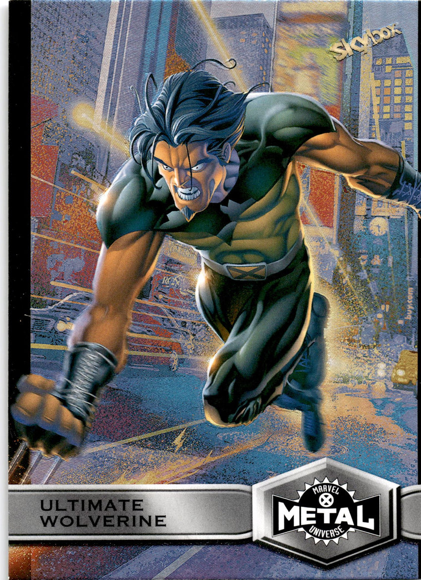 2021 Marvel X-men Metal Universe Ultimate Wolverine Base High Series No 165
