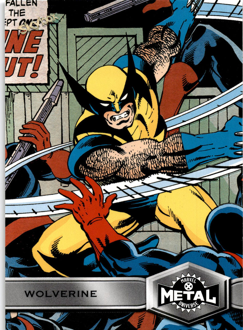 2021 Marvel X-men Metal Universe Wolverine Base High Series No 169