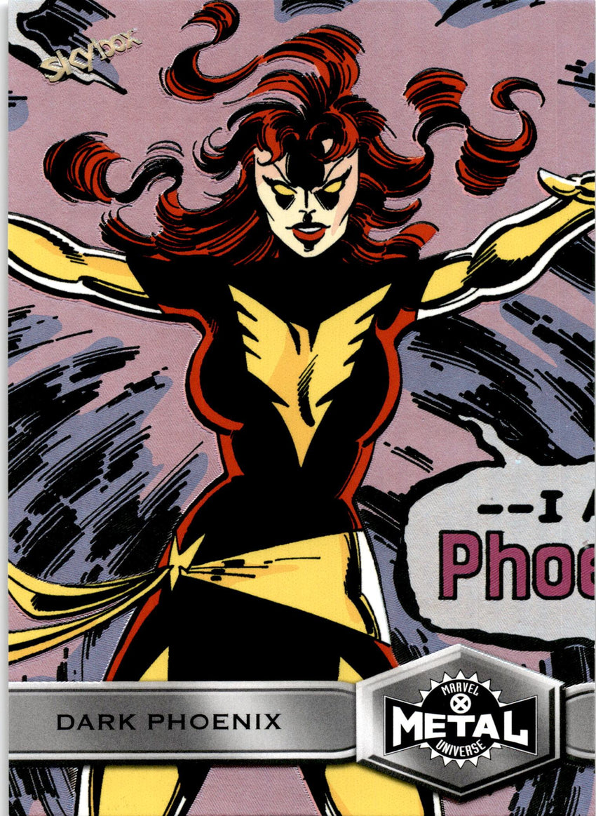 2021 Marvel X-men Metal Universe Dark Phoenix Base High Series No 173