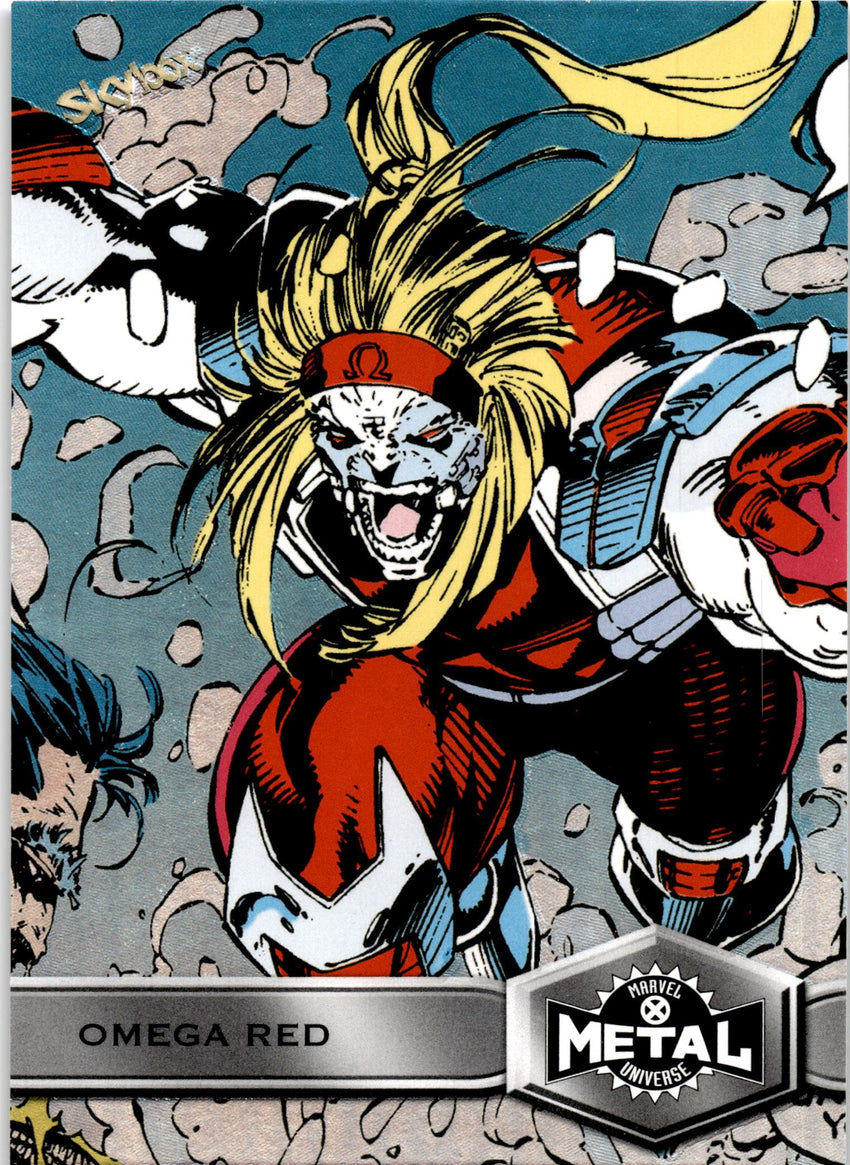 2021 Marvel X-men Metal Universe Omega Red Base High Series No 189