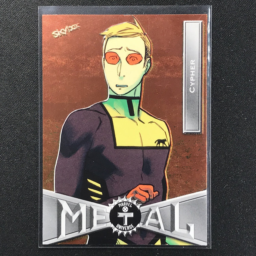 2021 Marvel X-men Metal Universe Cypher Base Gold No 20