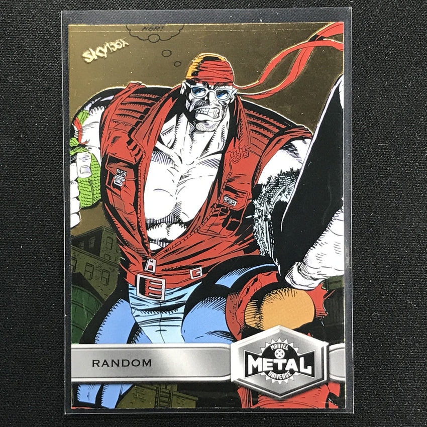 2021 Marvel X-men Metal Universe Random Base High Series Gold No 154