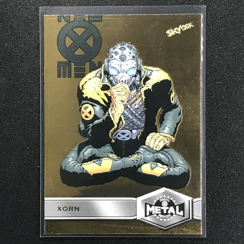2021 Marvel X-men Metal Universe Xorn Base High Series Gold No 171