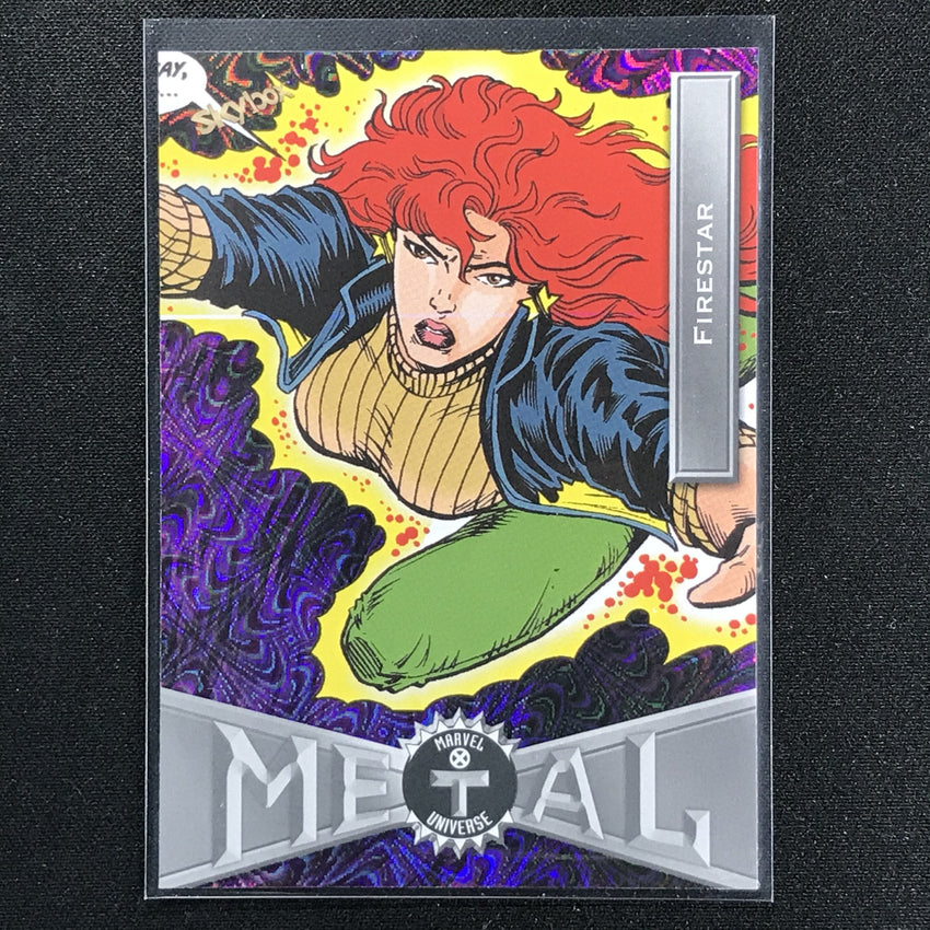 2021 Marvel X-men Metal Universe Firestar Base Grandiose No 28