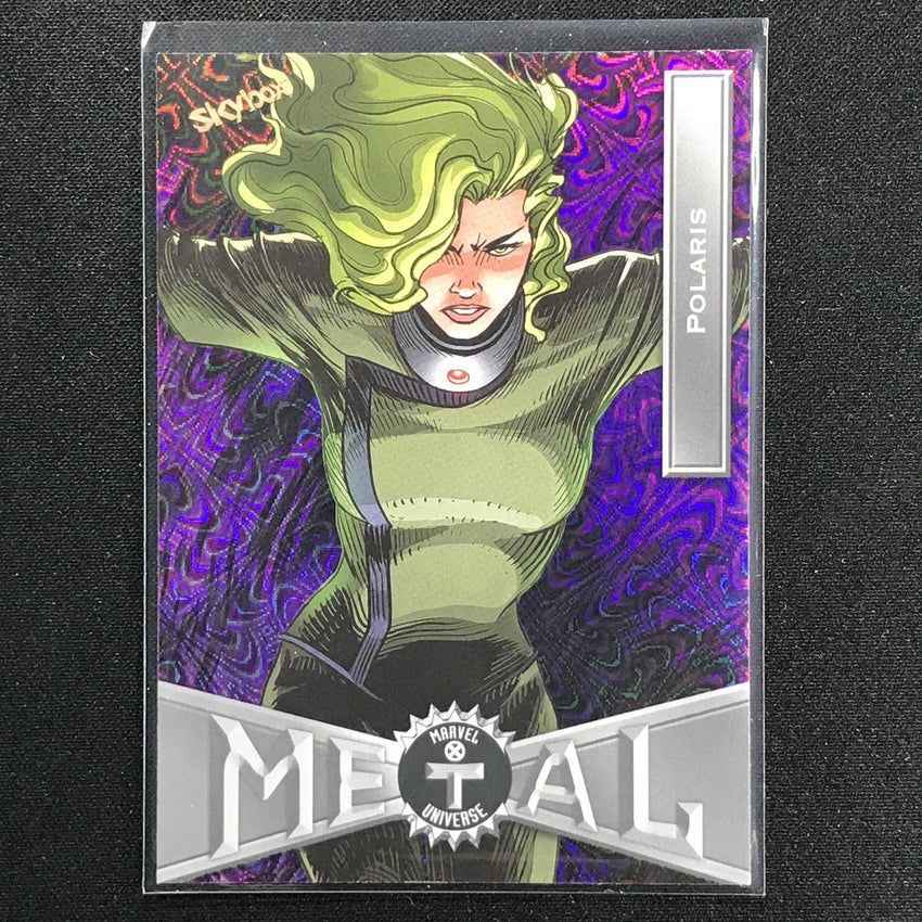 2021 Marvel X-men Metal Universe Polaris Base Grandiose No 49