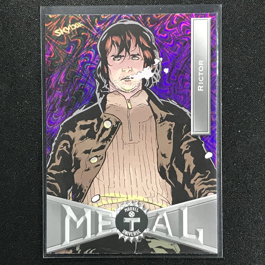 2021 Marvel X-men Metal Universe Rictor Base Grandiose No 55
