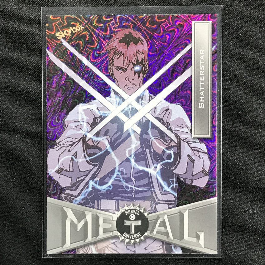 2021 Marvel X-men Metal Universe Shatterstar Base Grandiose No 58