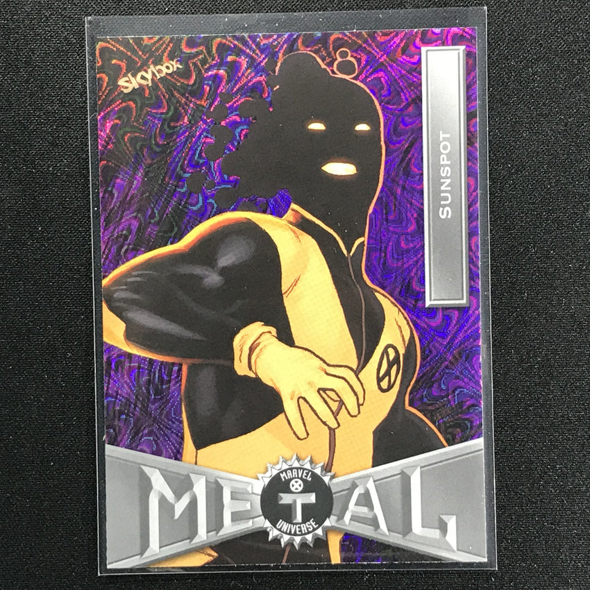 2021 Marvel X-men Metal Universe Sunspot Base Grandiose No 63