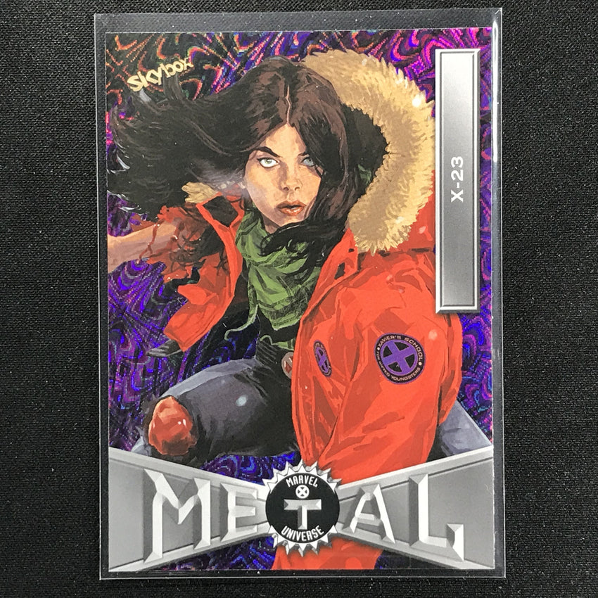 2021 Marvel X-men Metal Universe X-23 Base Grandiose No 70