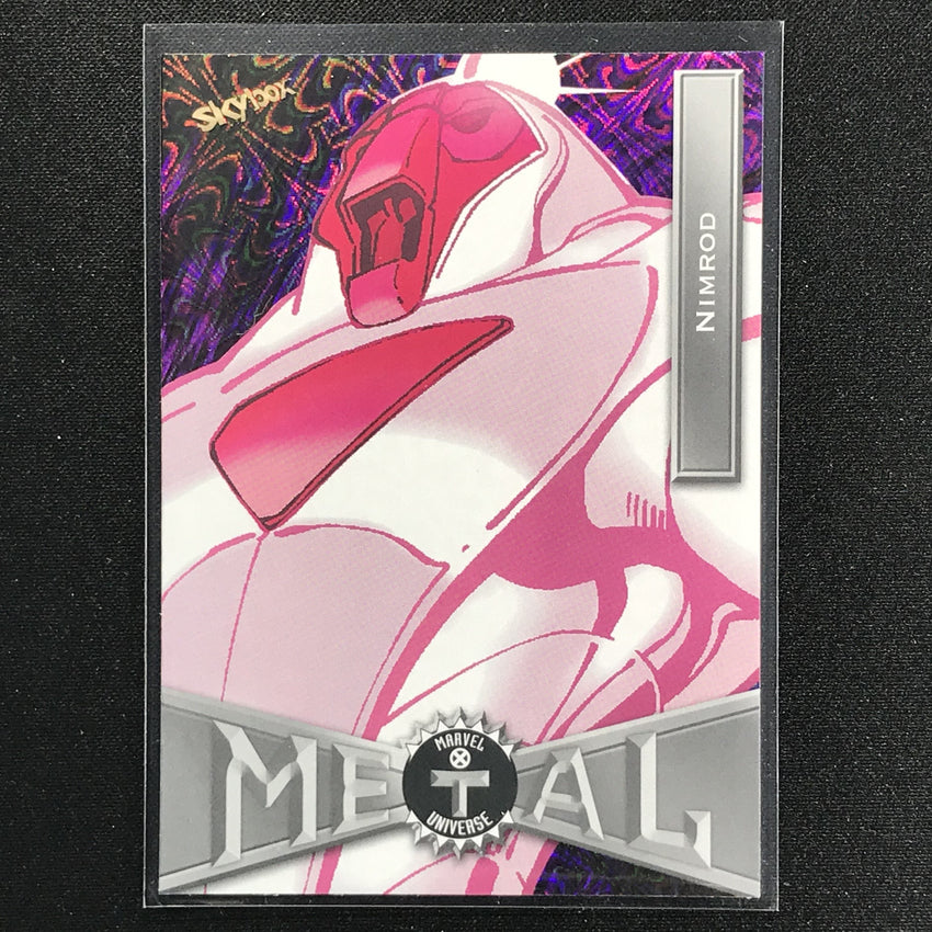 2021 Marvel X-men Metal Universe Nimrod Base Grandiose No 88