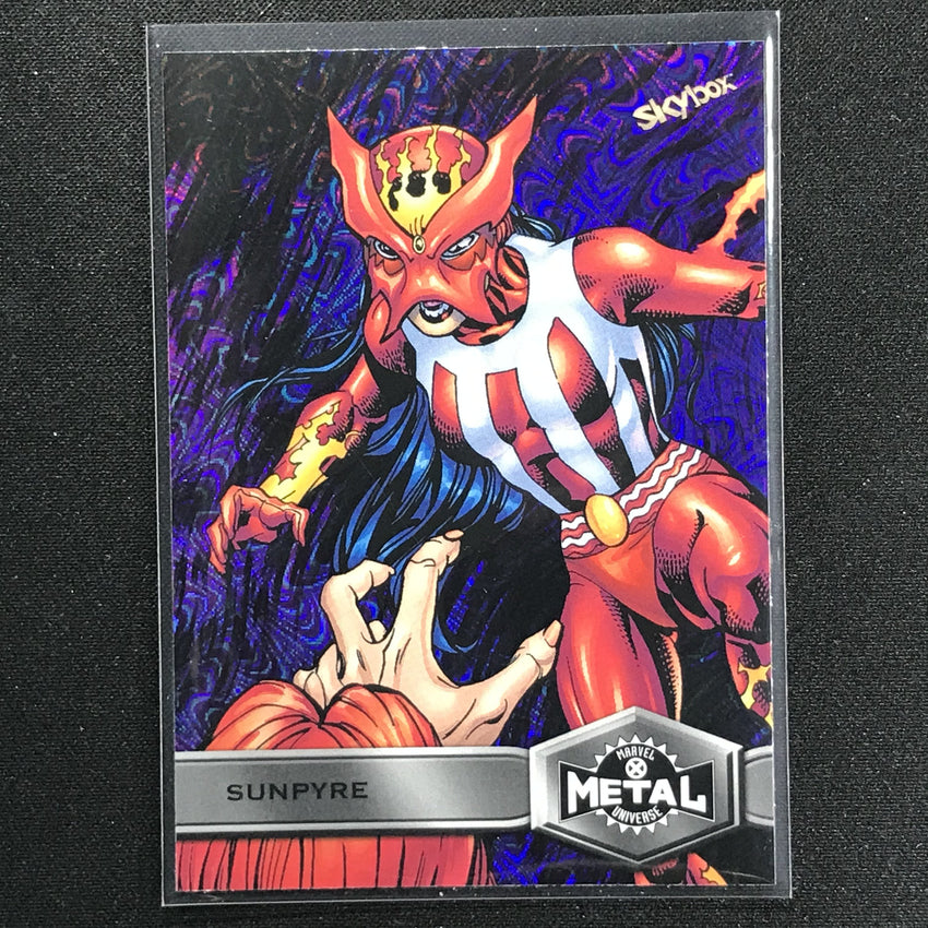 2021 Marvel X-men Metal Universe Sunfyre Base High Series Grandiose No 162