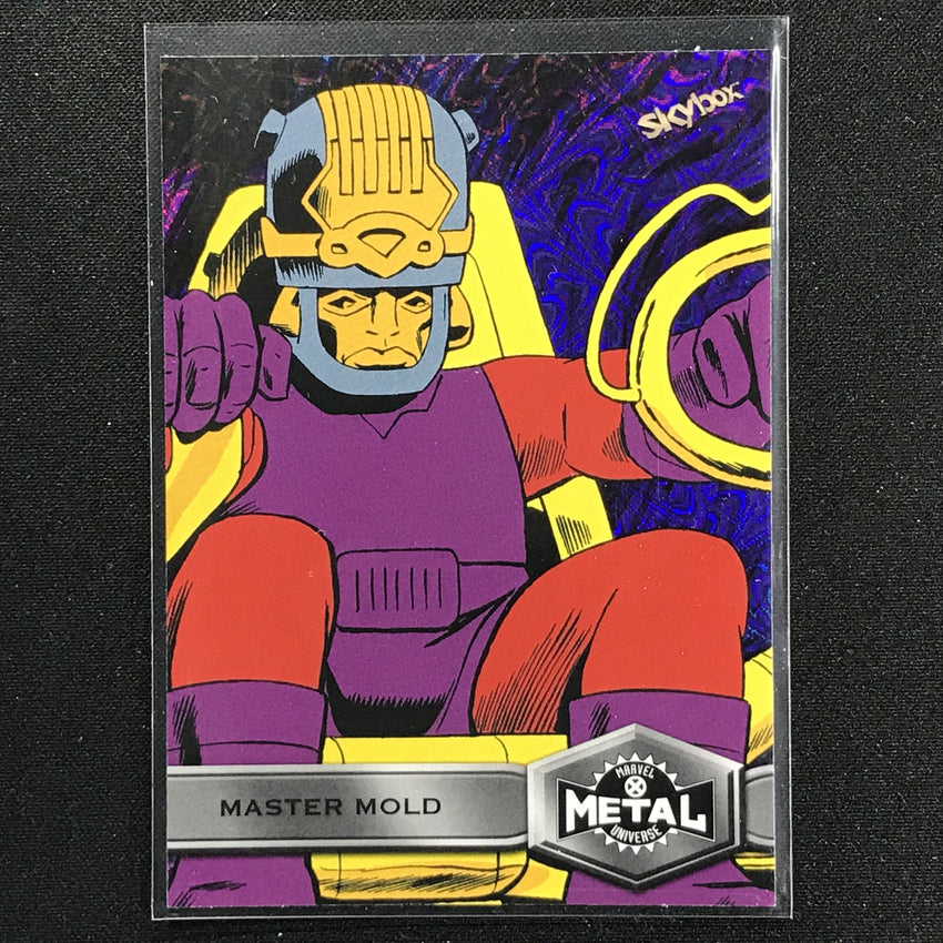 2021 Marvel X-men Metal Universe Master Mold Base High Series Grandiose No 185