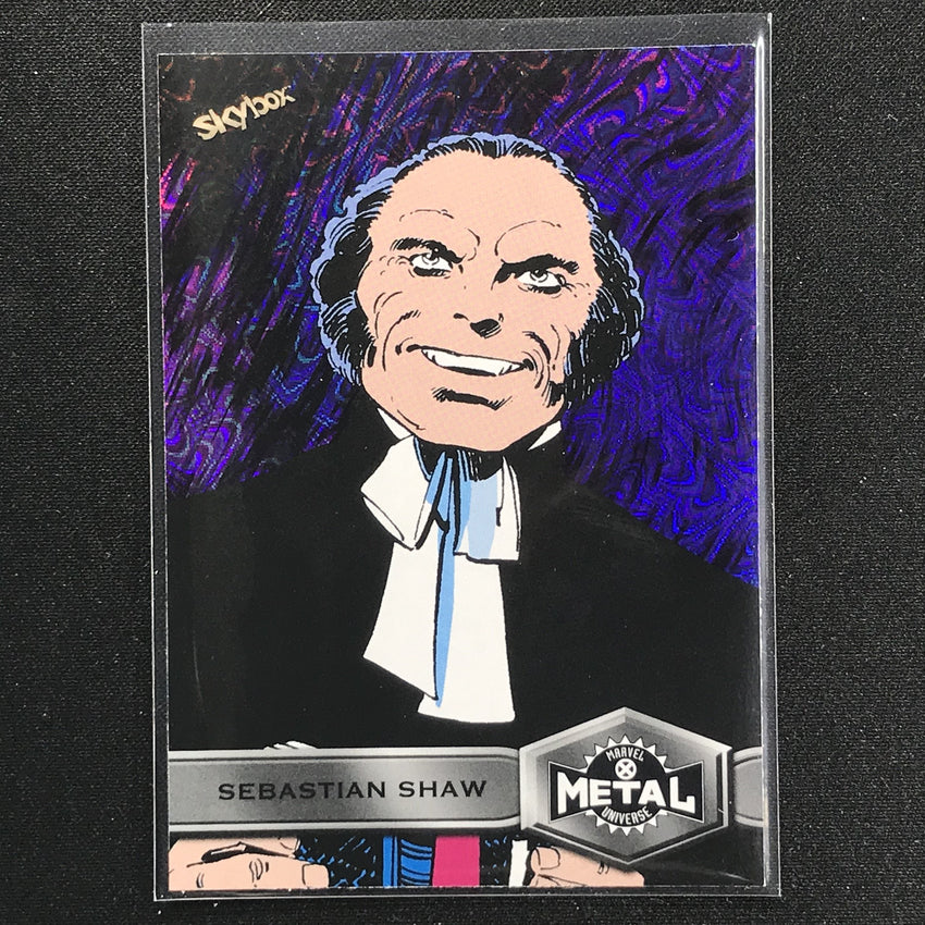 2021 Marvel X-men Metal Universe Sebastian Shaw Base High Series Grandiose No 193