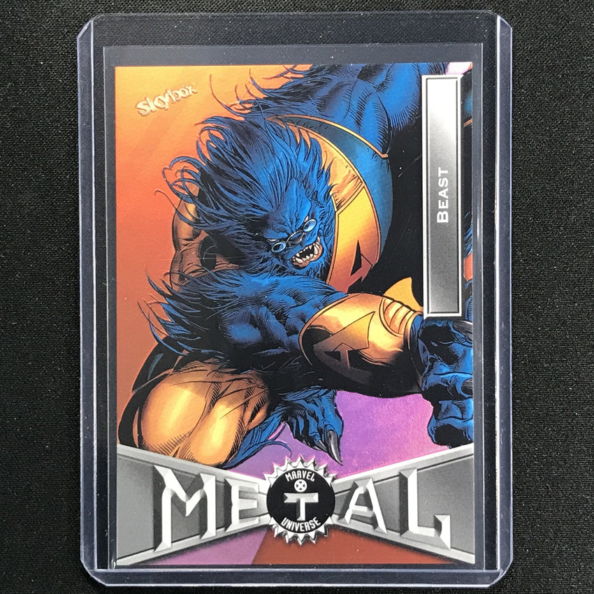 2021 Marvel X-men Metal Universe Beast Base Pink 16/75 No 5