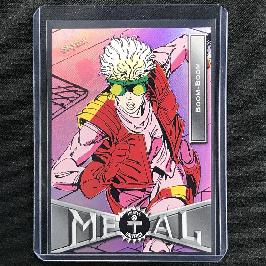 2021 Marvel X-men Metal Universe Boom-boom Base Pink 8/75 No 11