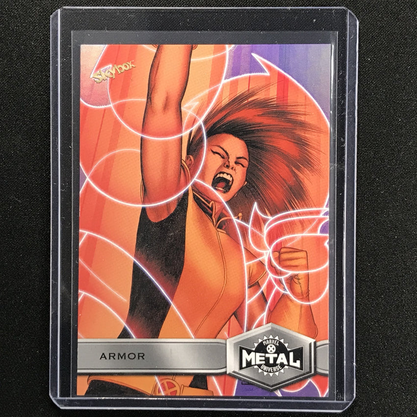 2021 Marvel X-men Metal Universe Armor Base High Series Pink 46/75 No 102