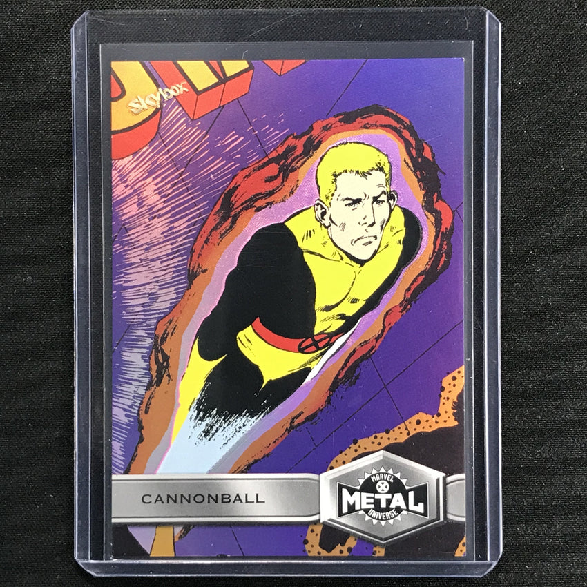 2021 Marvel X-men Metal Universe Cannonball Base High Series Pink 41/75 No 114