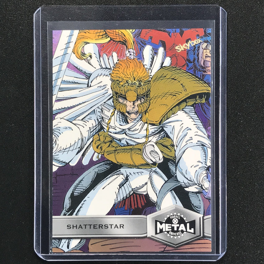 2021 Marvel X-men Metal Universe Shatterstar Base High Series Pink 23/75 No 158