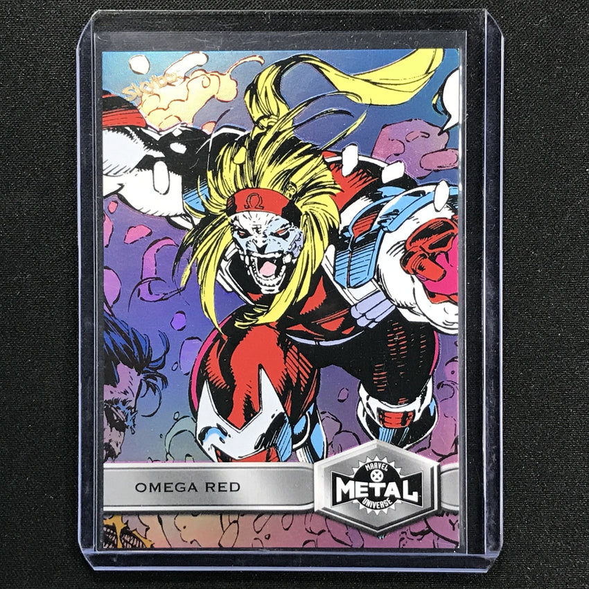 2021 Marvel X-men Metal Universe Omega Red Base High Series Pink 43/75 No 189