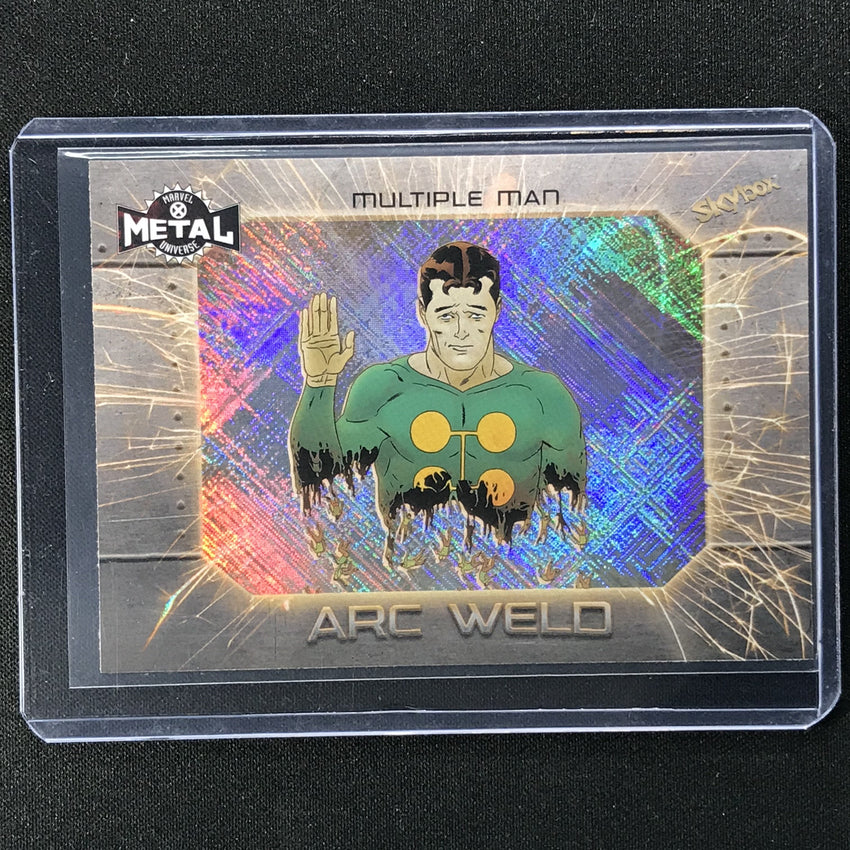 2021 Marvel X-men Metal Universe Multiple Man Arc Weld No 12