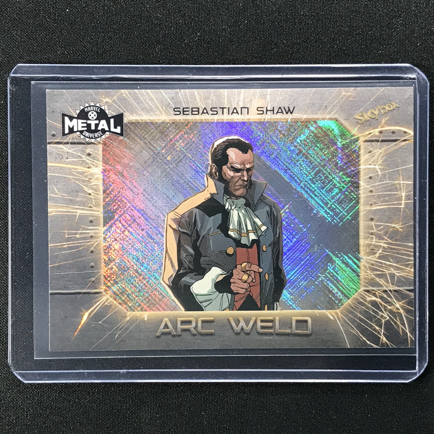 2021 Marvel X-men Metal Universe Sebastian Shaw Arc Weld No 17