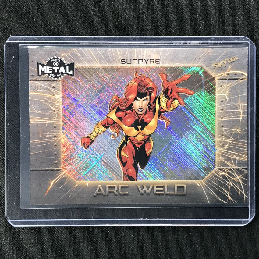 2021 Marvel XMen Metal Universe SUNPYRE Arc Weld 20 Cherry Collectables