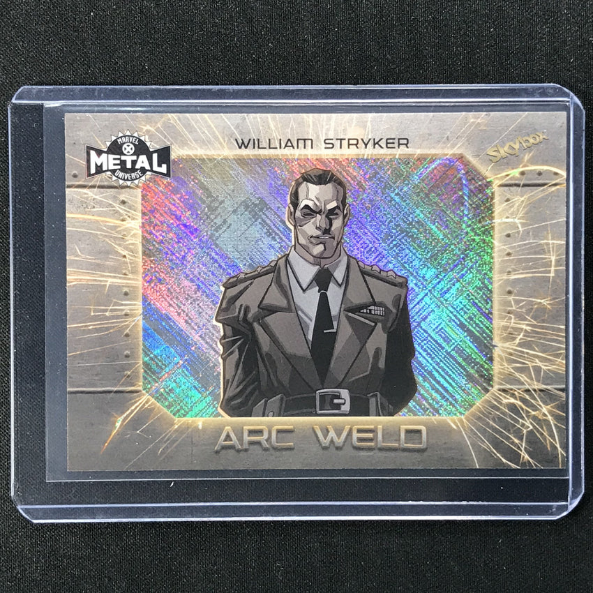 2021 Marvel X-men Metal Universe William Stryker Arc Weld No 22