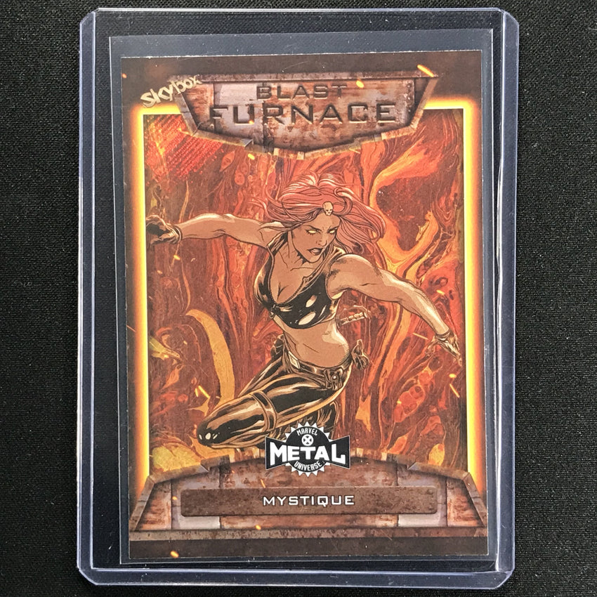 2021 Marvel X-Men Metal Universe MYSTIQUE Blast Furnace SP #25