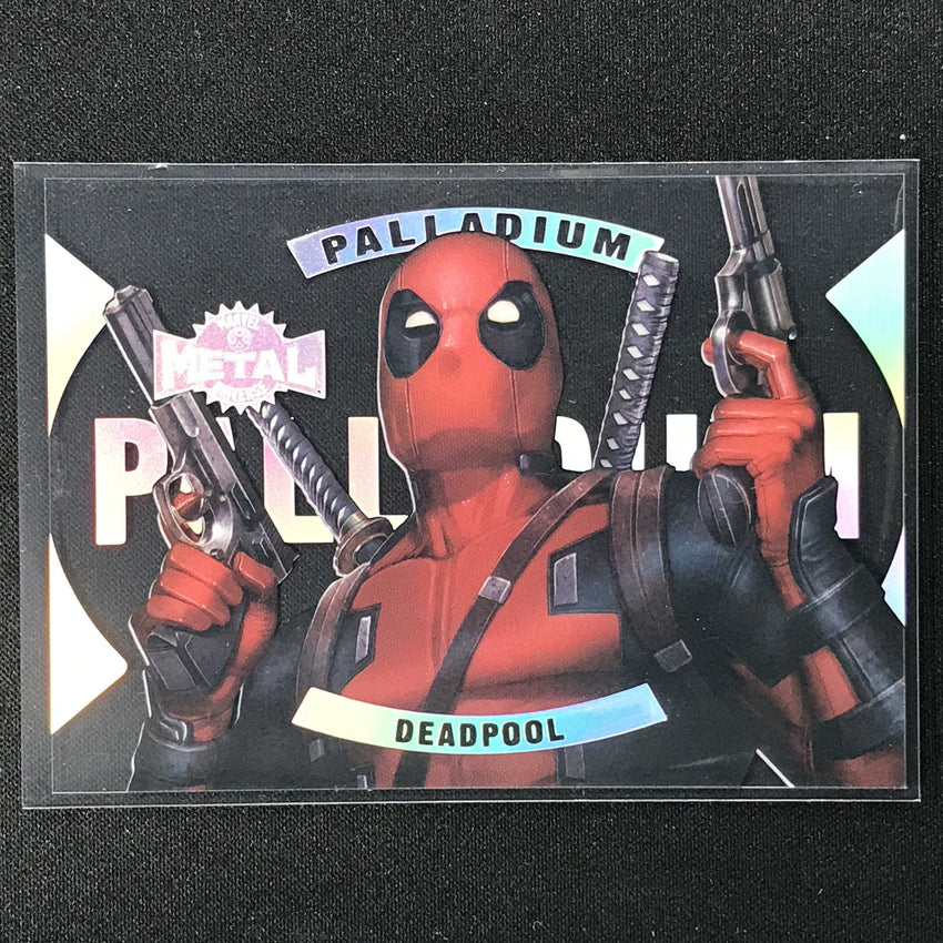 2021 Marvel X-men Metal Universe Deadpool Palladium Acetate No 13