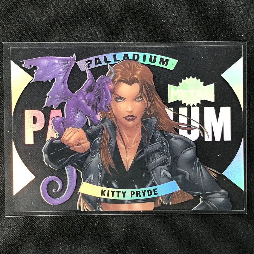 2021 Marvel X-men Metal Universe Kitty Pryde Palladium Acetate No 21