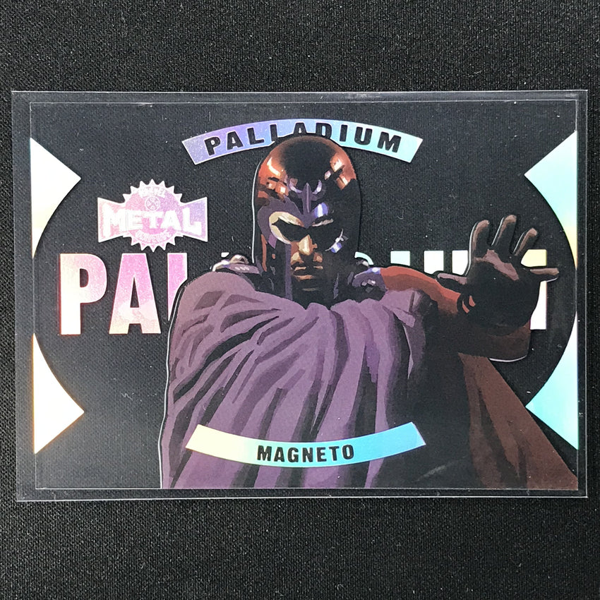 2021 Marvel X-men Metal Universe Magneto Palladium Acetate No 25
