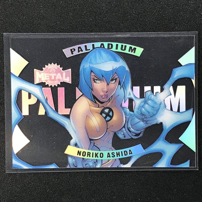 2021 Marvel X-men Metal Universe Noriko Ashida Palladium Acetate No 29