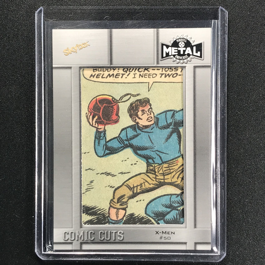 2021 Marvel X-men Metal Universe X-men No 50 Comic Cuts Clipping 23/50 1968