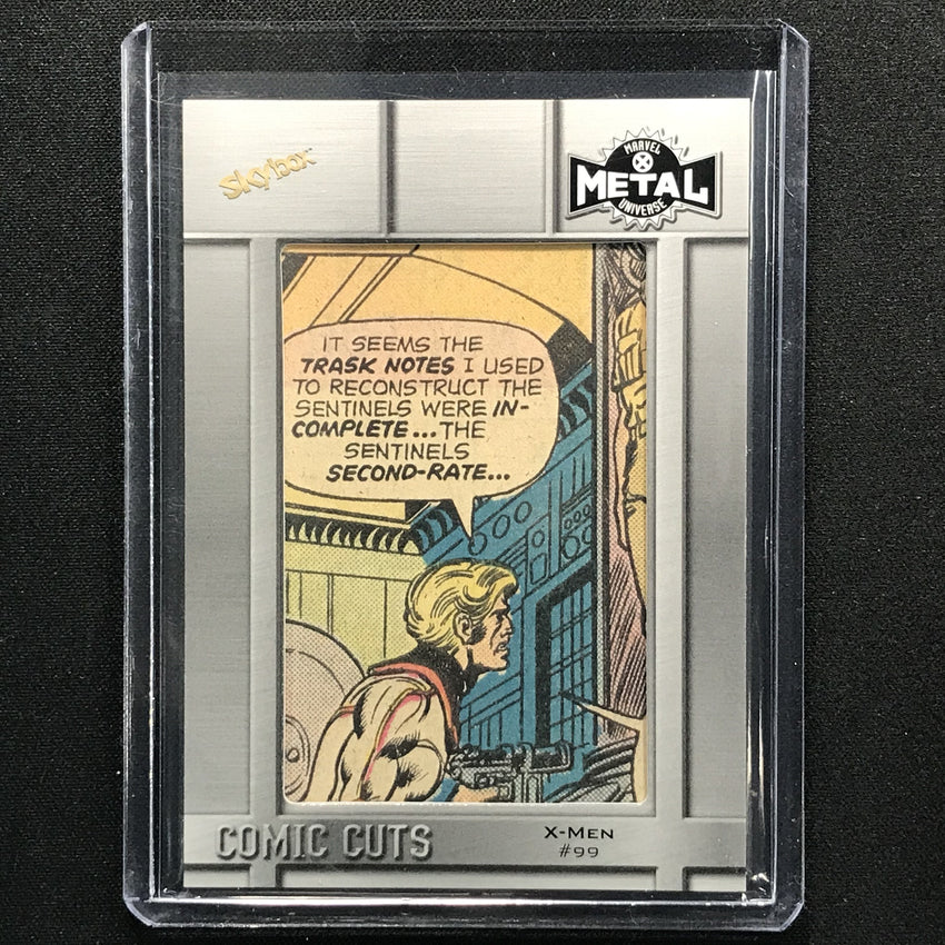 2021 Marvel X-men Metal Universe X-men No 99 Comic Cuts Clipping 38/45 1976