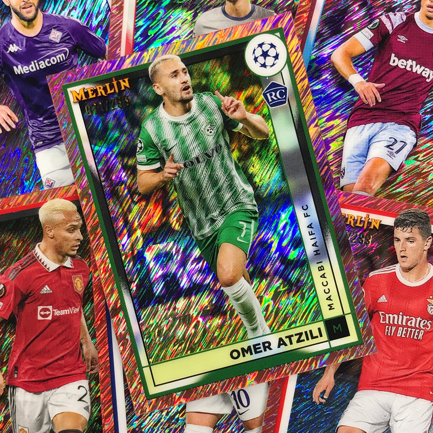 2022-23 Merlin Chrome UEFA NICOLAS GONZALEZ Rose Gold Shimmer /299 #5