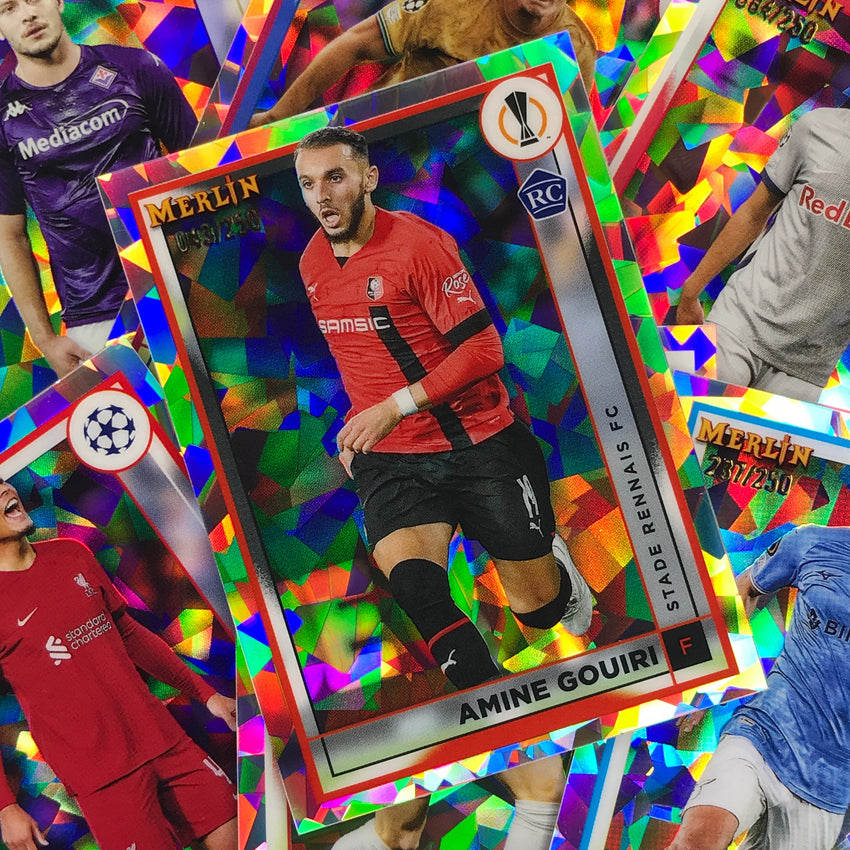 2022-23 Merlin Chrome Uefa Julian Alvarez Rookie Atomic /250 No 94