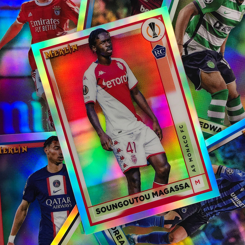2022-23 Merlin Chrome UEFA MOHAMMAD ABU FANI Rookie Refractor #74