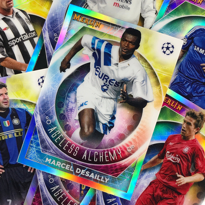 2022-23 Merlin Chrome Uefa Pavel Nedved Ageless Alchemy Refractor No 6