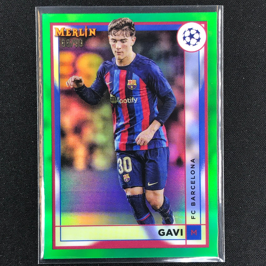 2022-23 Merlin Chrome Uefa Gavi Green 66/99
