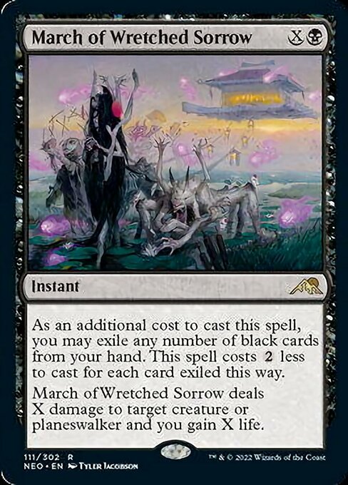 Foil March Of Wretched Sorrow 111/302