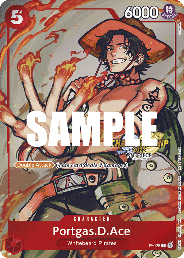 Portgas.D.Ace - P-028 - Championship 2023 Event Pack Promo