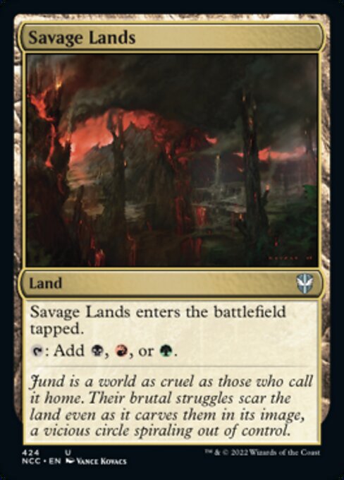 Savage Lands #424 -  New Capenna Commander