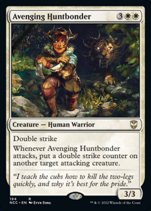 Avenging Huntbonder #194 -  New Capenna Commander
