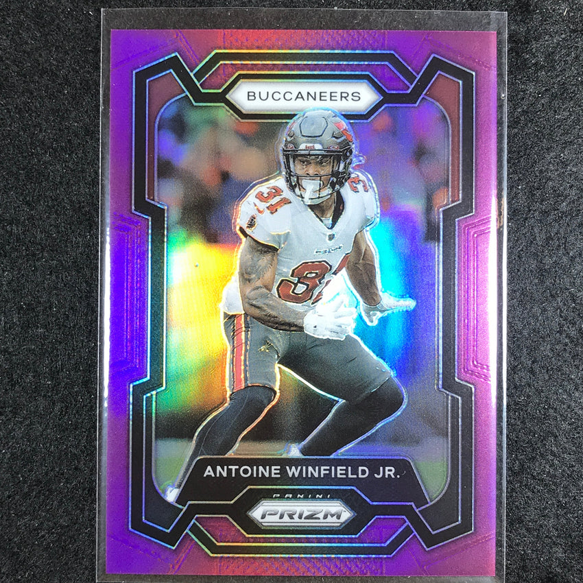 2023 Prizm Football Antoine Winfield Jr. Base Purple 25/125
