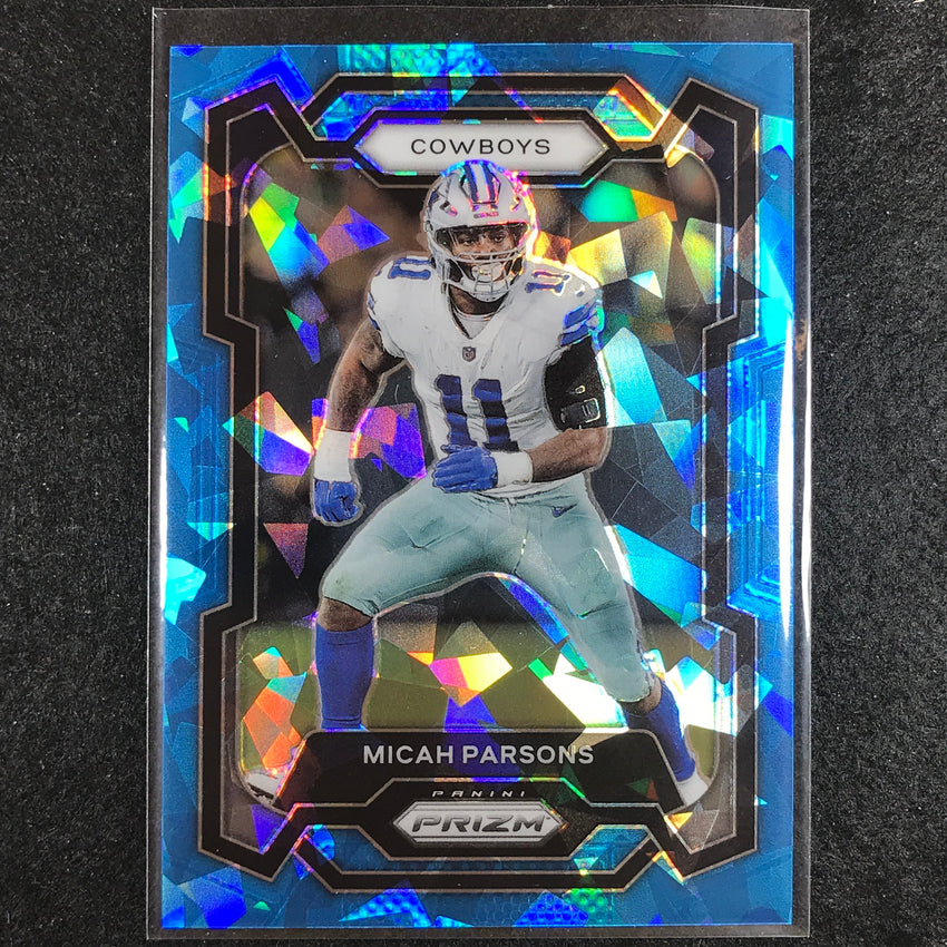 2023 Prizm Football Micah Parsons Base Blue Ice 40/99