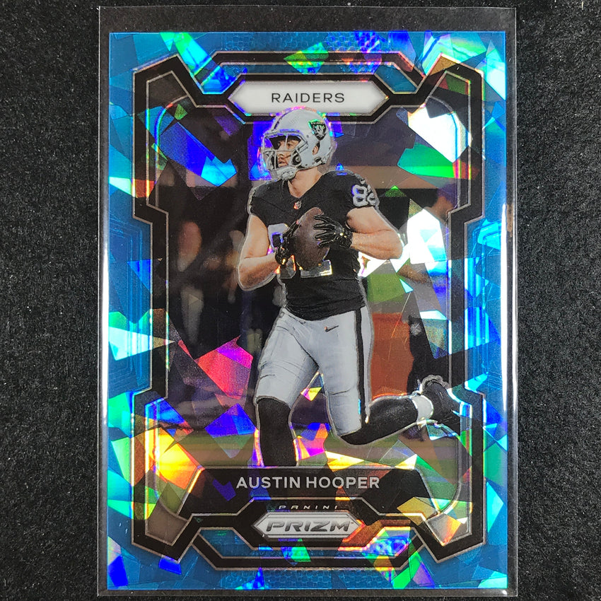2023 Prizm Football Austin Hooper Base Blue Ice 61/99