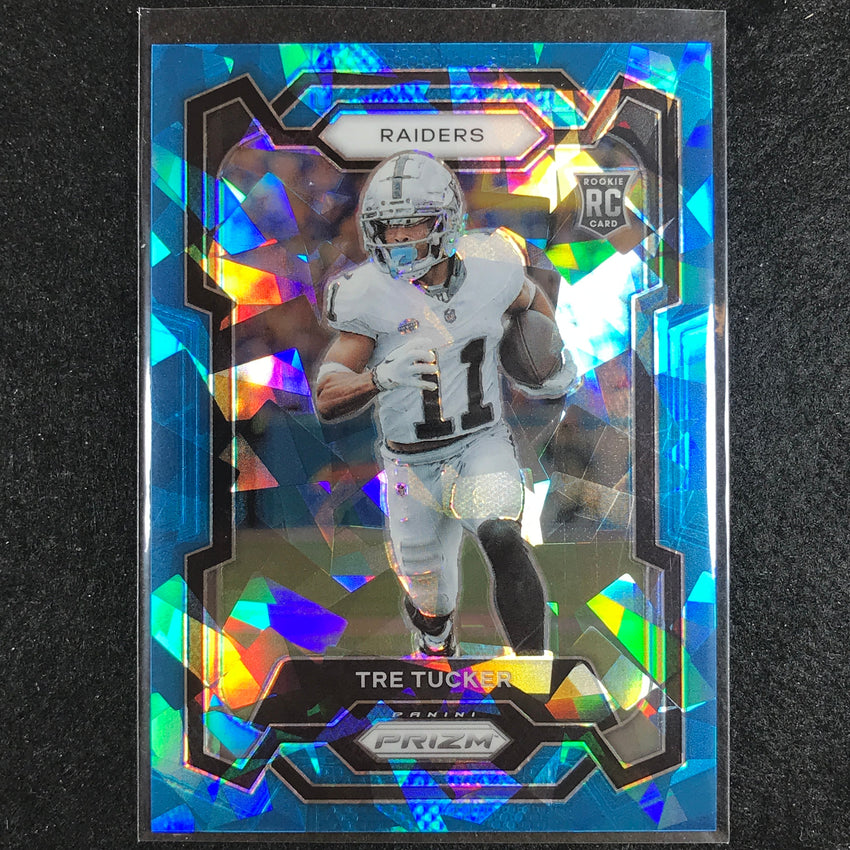 2023 Prizm Football TRE TUCKER Rookie Base Blue Ice 42/99