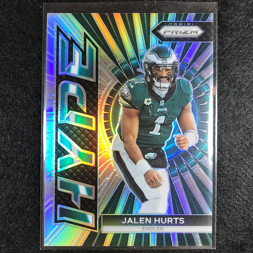 2023 Prizm Football JALEN HURTS Hype Silver Prizm #3