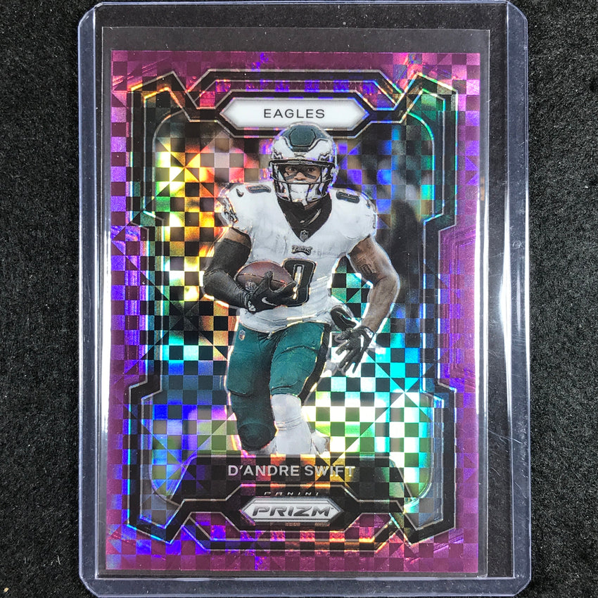 2023 Prizm Football Dandre Swift Base Purple Power 39/49