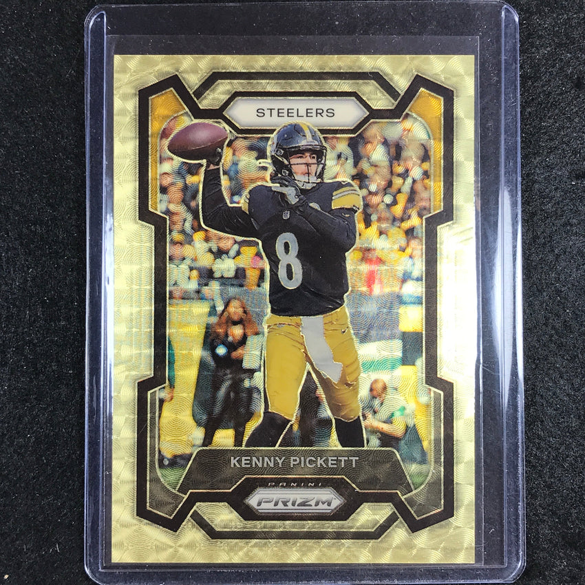 2023 Prizm Football Kenny Pickett Gold Vinyl 5/5